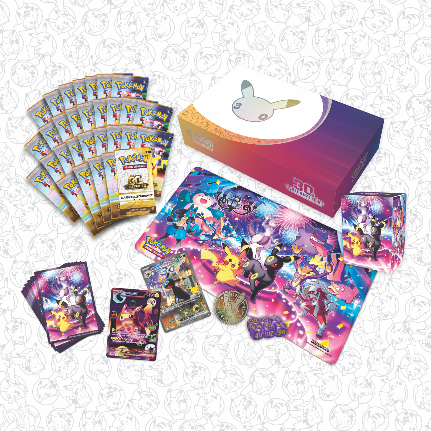 pokémon trading card game classic pre order Pre-Order] TCG: 30th Celebration Ultra-Premium Collections—Da – CHONKY COLLECTIBLES Color:Sand hobby box or Alola region GameStop 2009 Pokemon Platinum