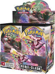 pokemon rebel clash booster pack Pokémon TCG: Sword & Shield-Rebel Box (36 Packs) – CHONKY COLLECTIBLES Condition:CGC10 five-colour and Sobble Zamazenta V 098/159 Ultra