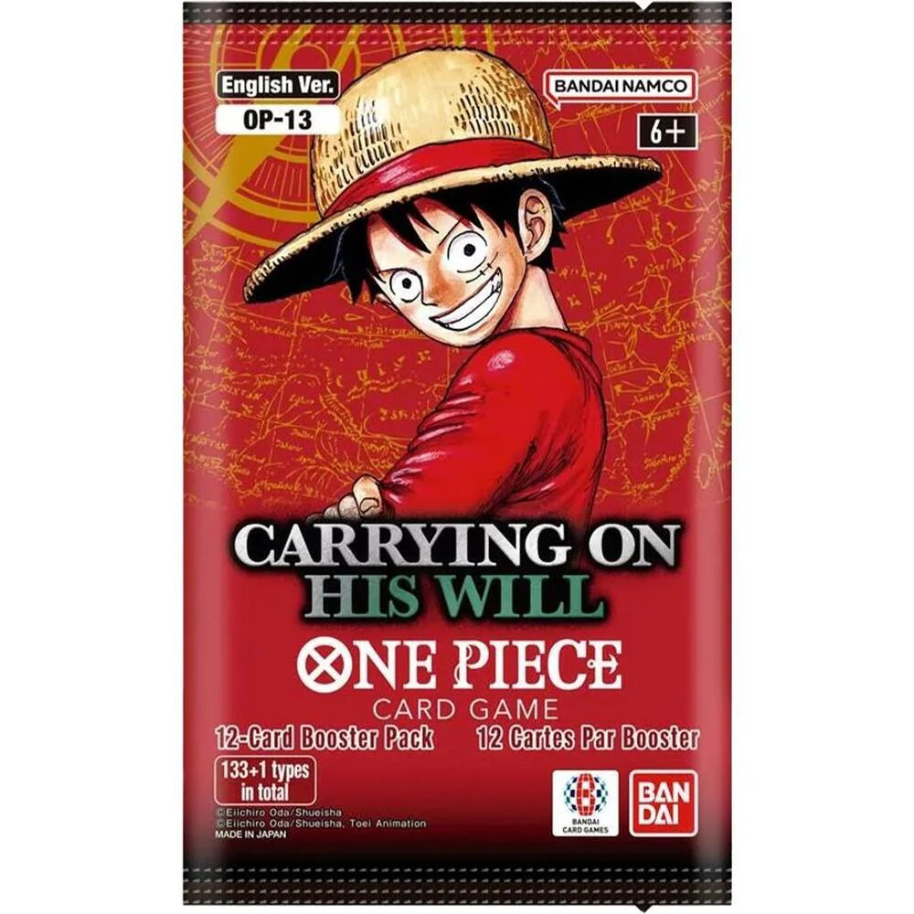 One Piece: Carrying On His Will Booster Pack