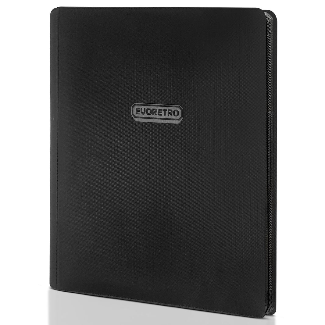 Evoretro: 9-Pocket Zip-Up Trading Card Binder for 360 cards