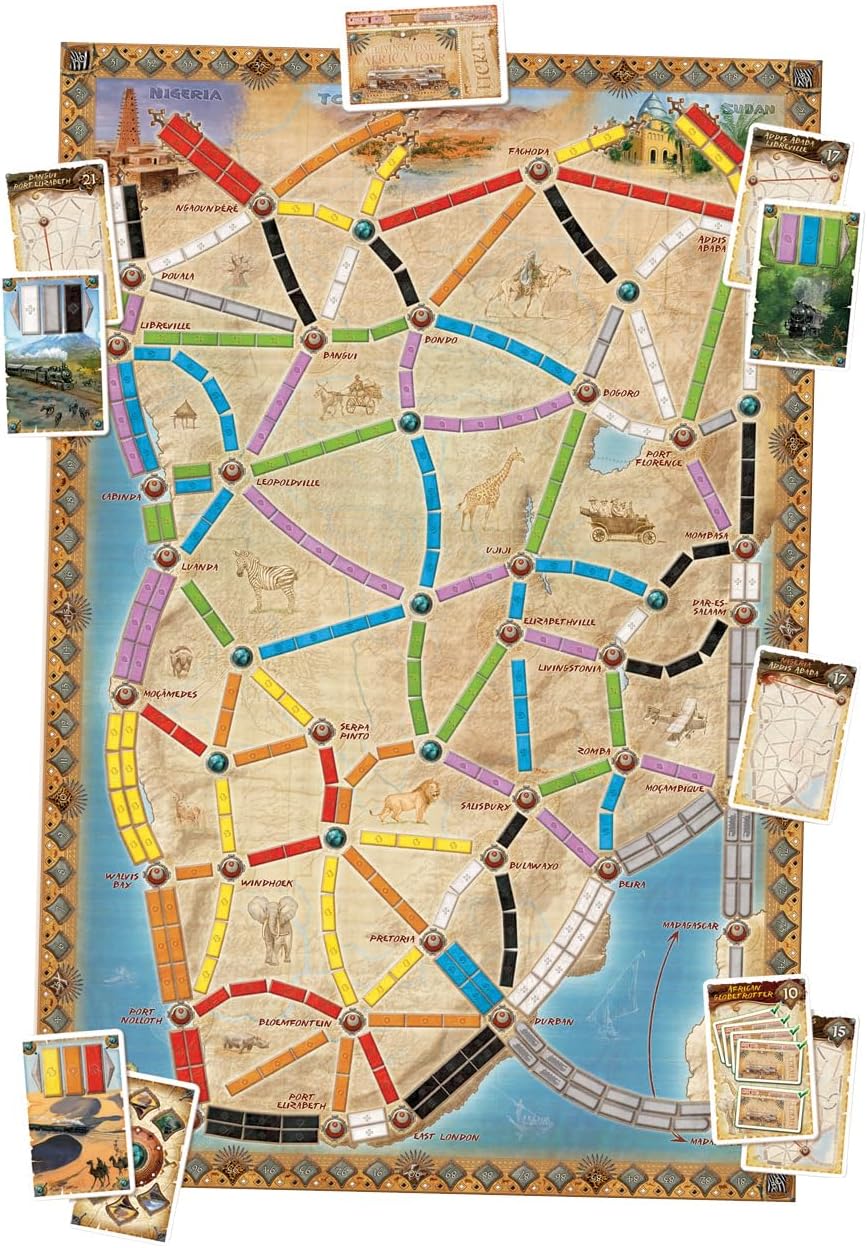 Ticket to Ride: The Heart of Africa