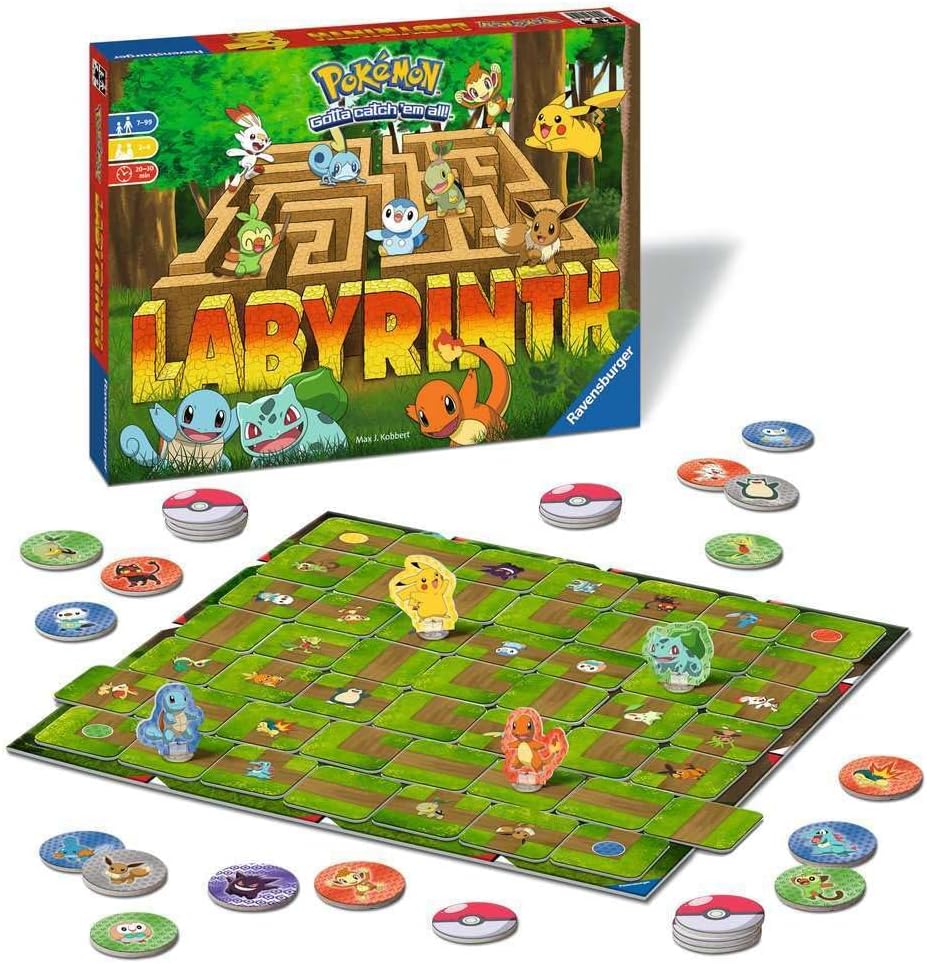 Pokémon Labyrinth Board Game