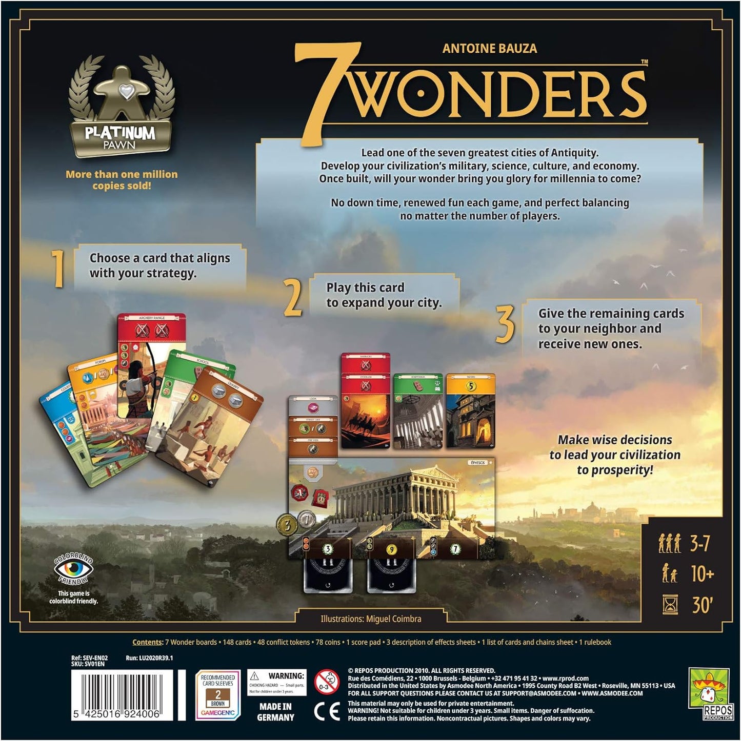 7 Wonders Board Game (BASE GAME)
