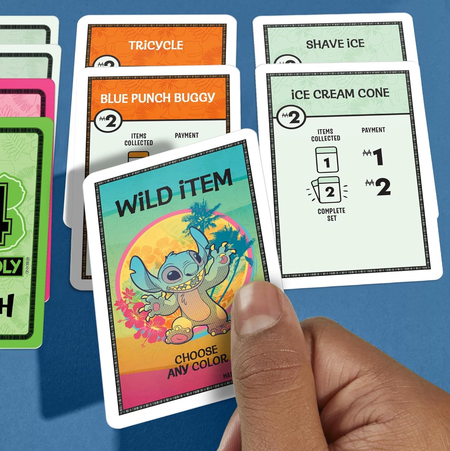 Monopoly Deal: Disney Stitch Edition Card Game
