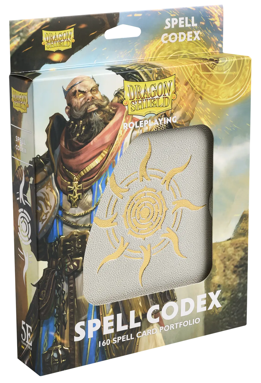 Dragon Shield Spell Codex Binder - Ashen White