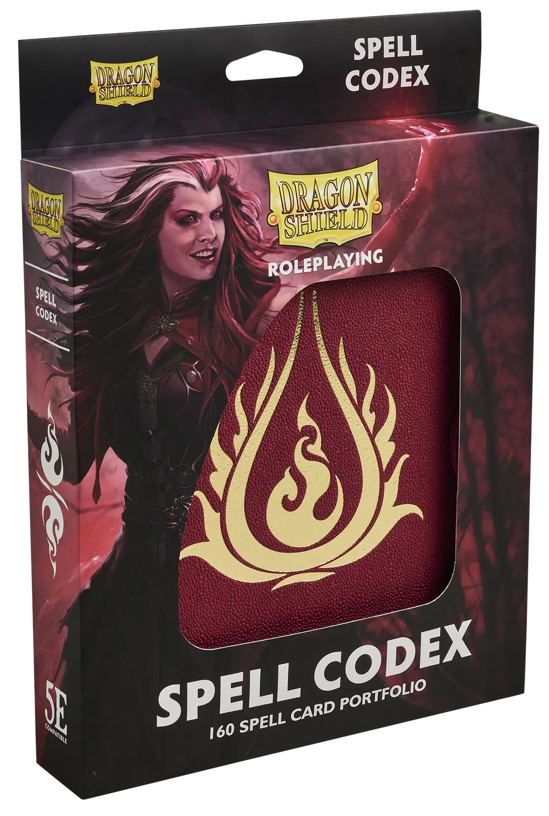 Dragon Shield Spell Codex Binder - Blood Red