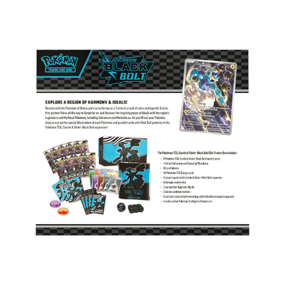 Pokemon: Scarlet & Violet - Black Bolt Elite Trainer Box