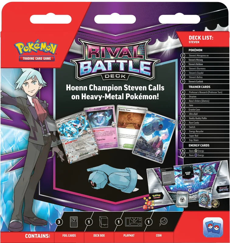 Pokémon TCG: Rival Battle Deck (Steven)