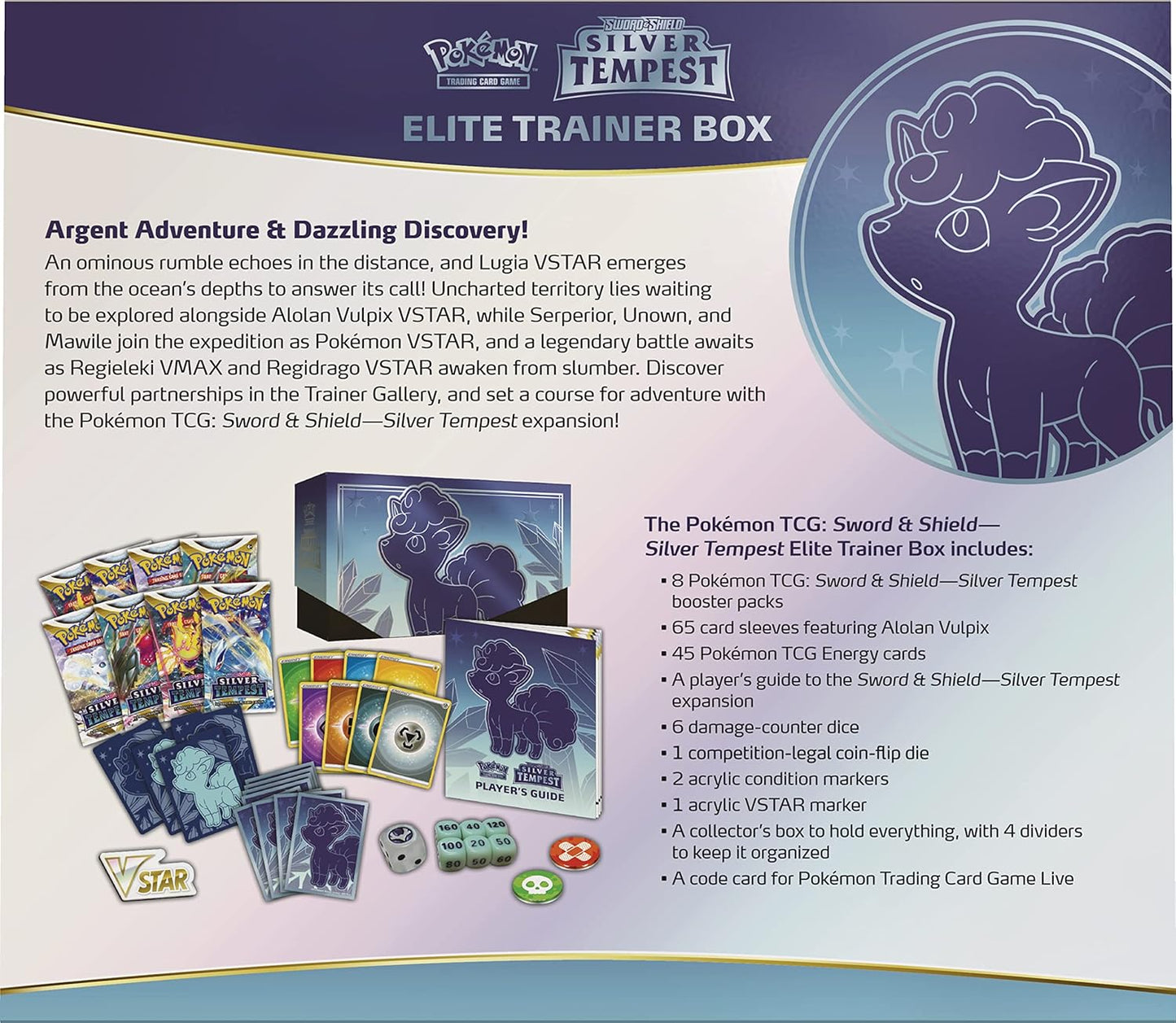 Pokemon: Sword & Shield - Silver Tempest Elite Trainer Box