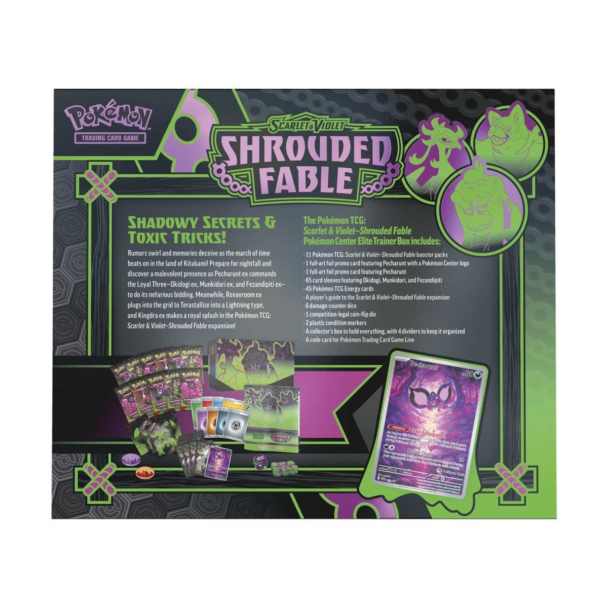 Pokemon: Shrouded Fable Pokemon Center Elite Trainer Box