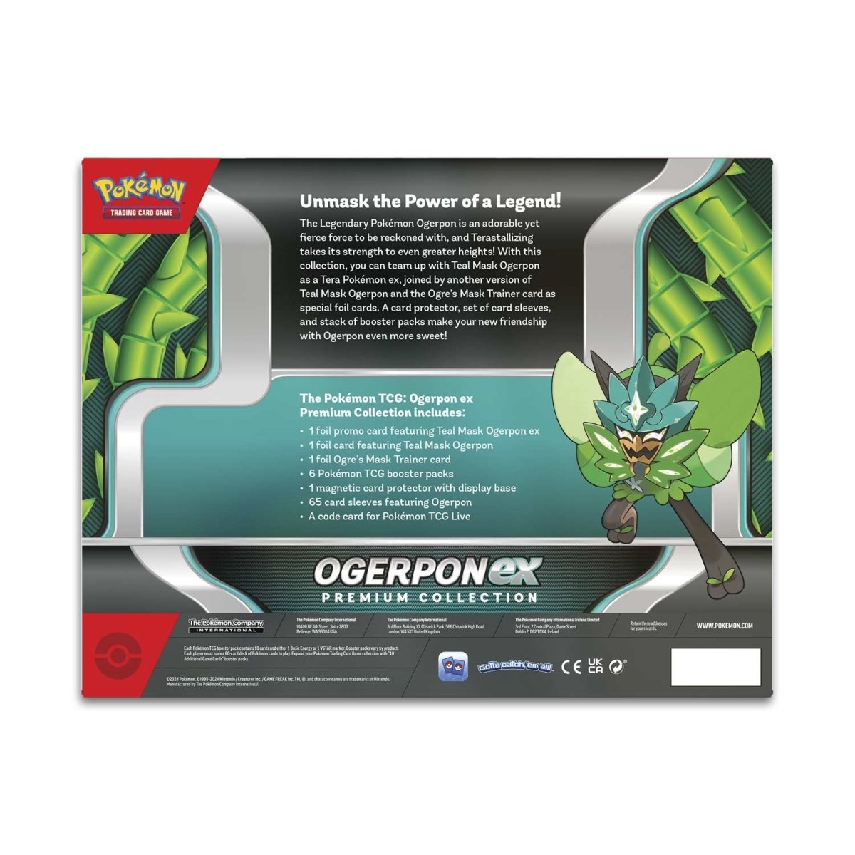 Pokemon: Ogerpon ex Premium Collection