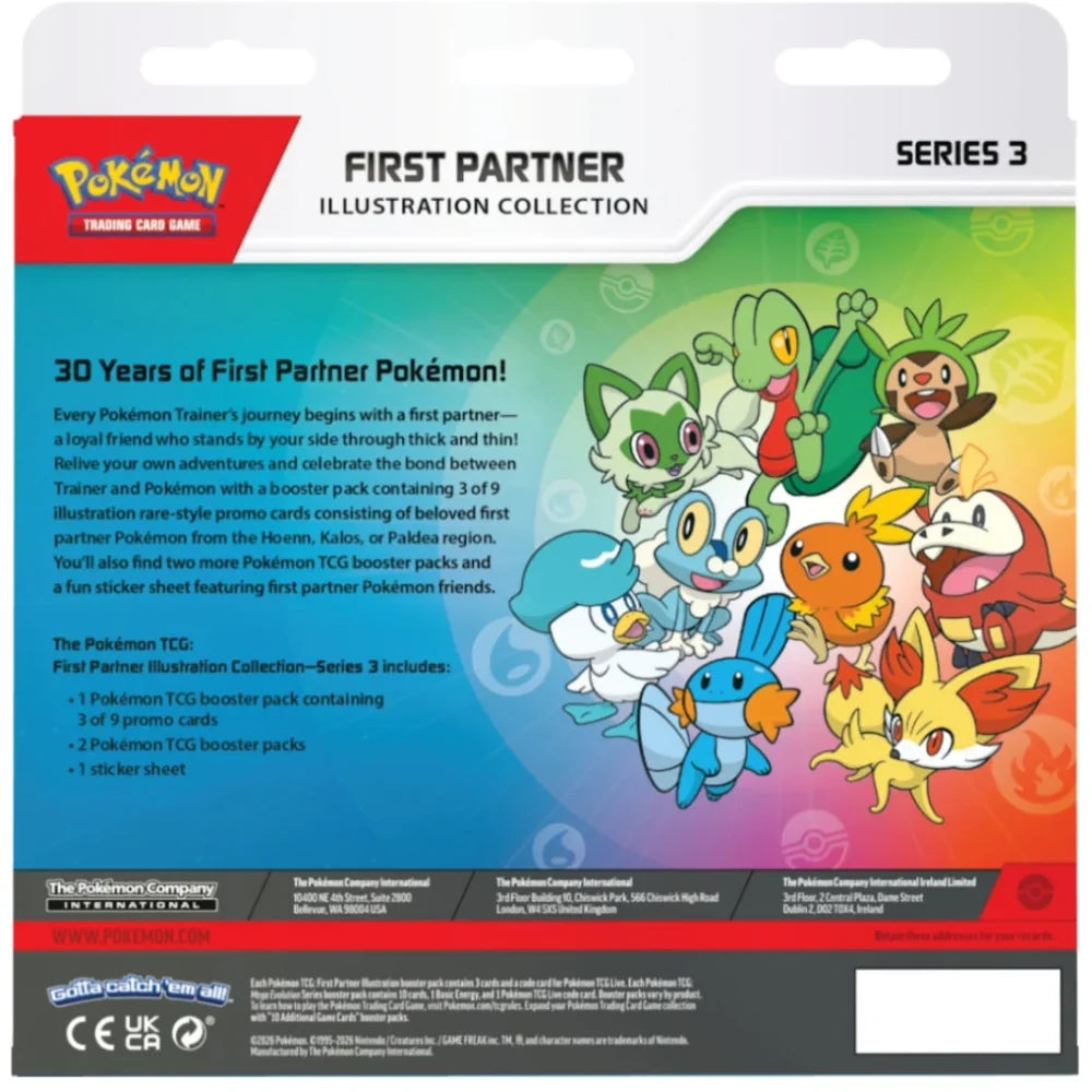 Pokémon TCG: First Partner Illustration Collection—Series 3