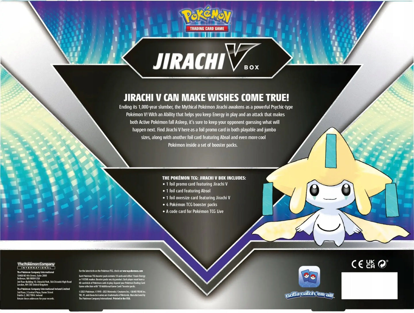 Pokemon: Jirachi V Box