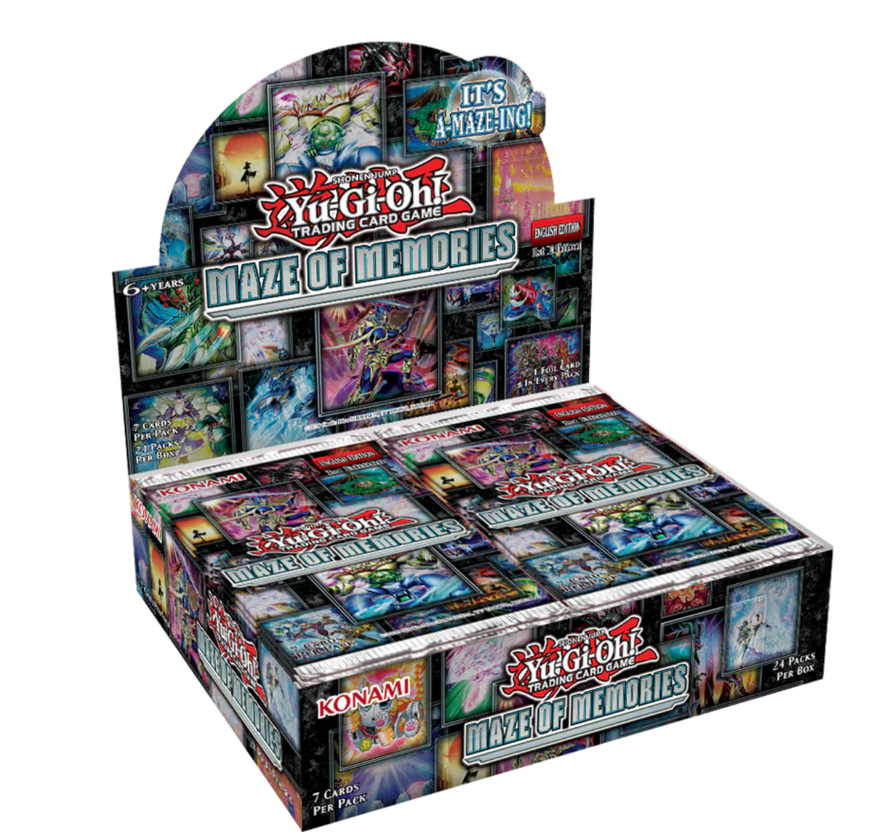 Yu-Gi-Oh Maze of Memories 1st Edition Booster Box
