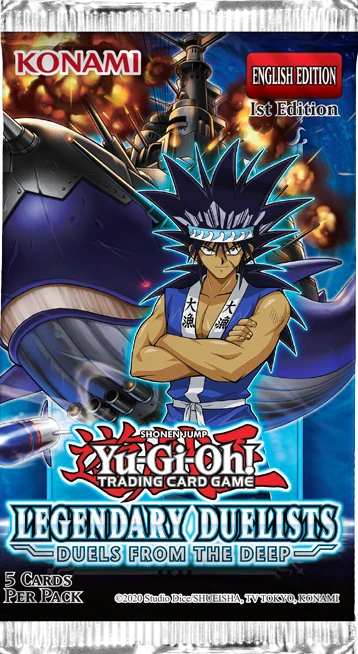 Yu-Gi-Oh - Legendary Duelist: Duels From the Deep Booster Pack