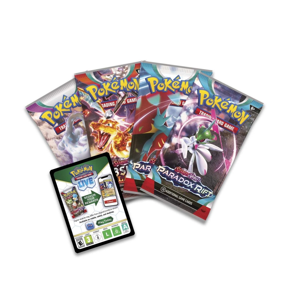 Pokemon: Iron Valiant ex Box