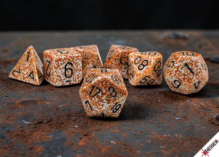 [CHESSEX] SPECKLED 7-DIE SET