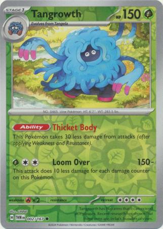 Tangrowth [Reverse Holo] #002/167 - Twilight Masquerade