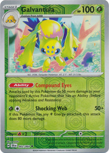 Galvantula [Reverse Holo] #002/064 - Shrouded Fable