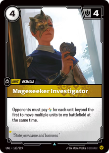 Mageseeker Investigator [Uncommon] UNL 163/219 - Riftbound Unleashed