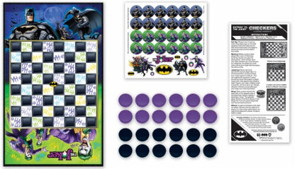 Batman vs The Joker Checkers