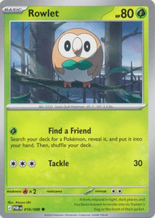 Rowlet [Common] #010/088 - Perfect Order