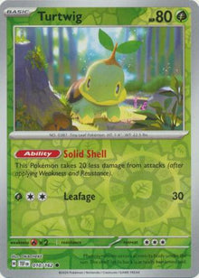 Turtwig [Reverse Holo] #010/162  - Temporal Forces