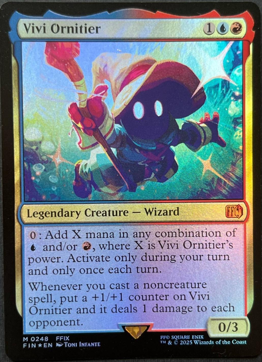 Vivi Ornitier [Foil] #248 - Magic The Gathering Final Fantasy