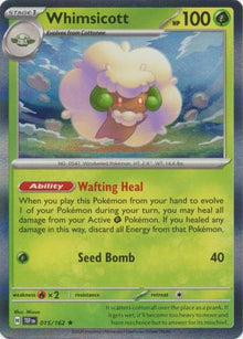 Whimsicott [Holo Rare] #015/162 - Temporal Forces
