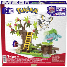Mega Pokemon: Emolga and Bulbasaur's Charming Woods