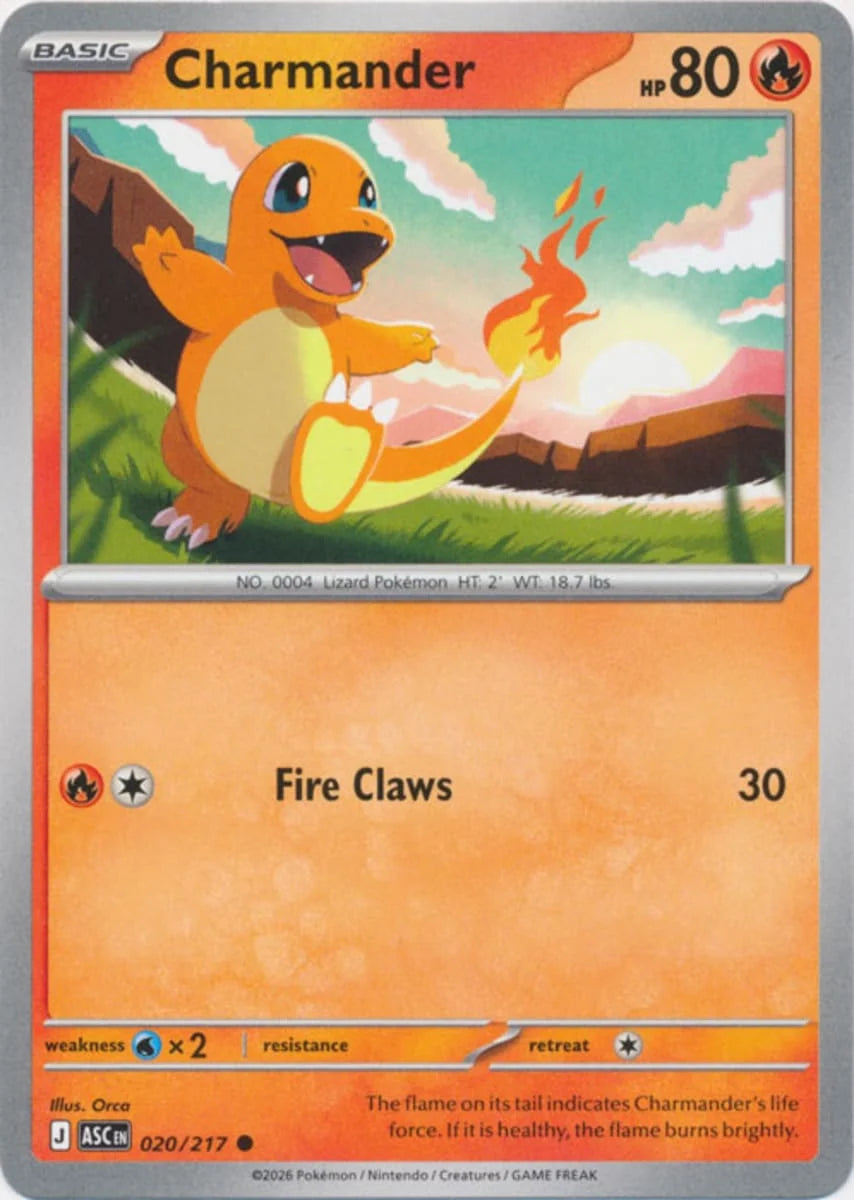 Charmander [Common] #020/217 - Ascended Heroes