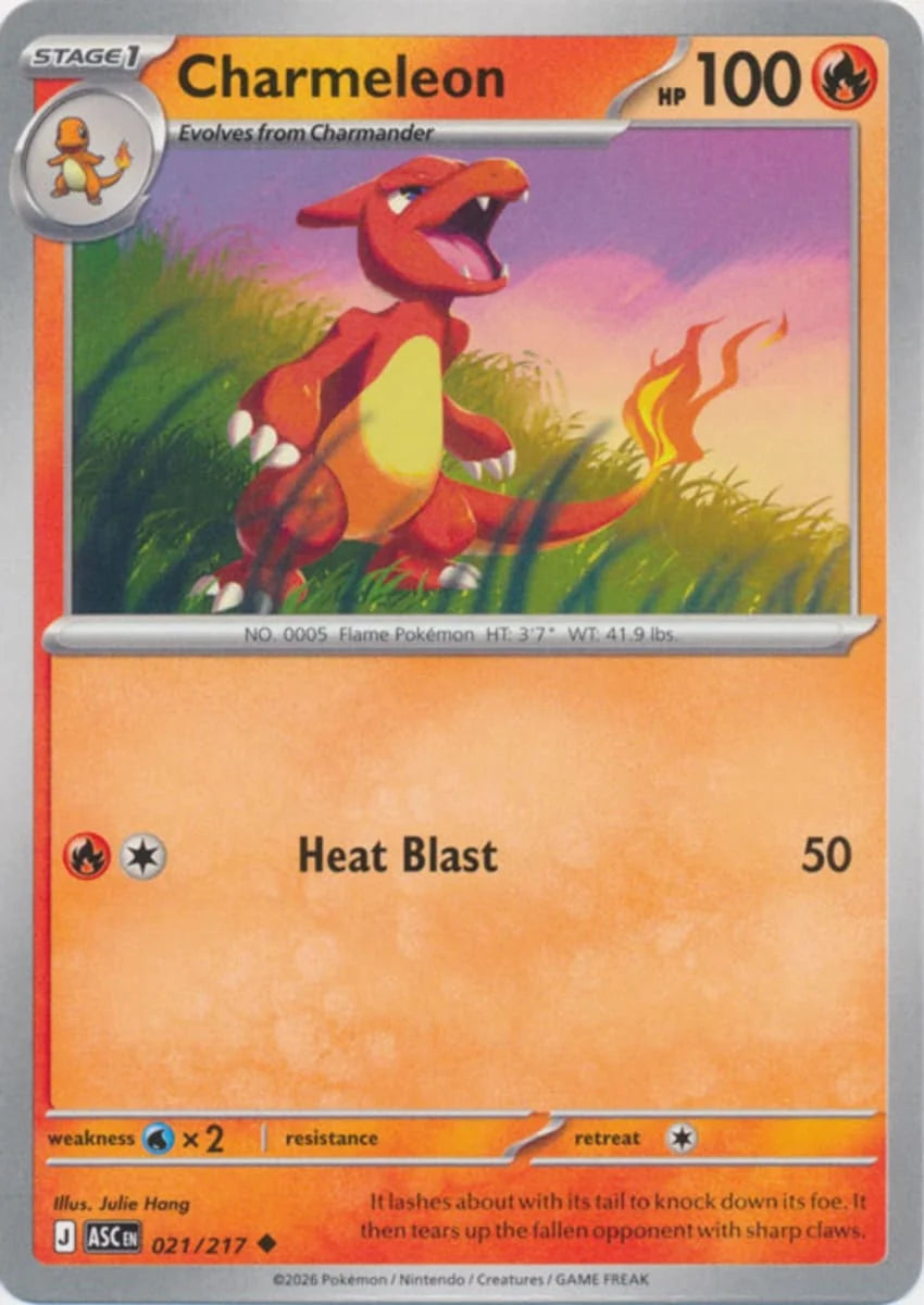 Charmeleon [Uncommon] #021/217- Ascended Heroes