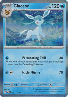 Glaceon [Rare] #025/131 - Prismatic Evolutions
