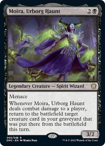 Moira, Urborg Haunt - MTG Commander: Dominaria United R 6