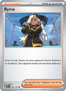 Ryme [Common] #194/197 Pokemon Obsidian Flames