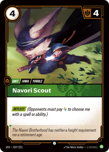 Navori Scout [Common] SFD 037/221 - Riftbound Spiritforged