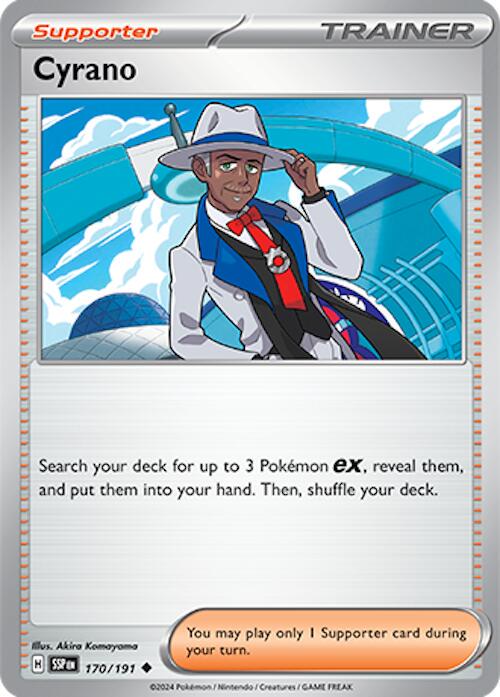 Cyrano [Uncommon] #170/191 - Pokemon Surging Sparks