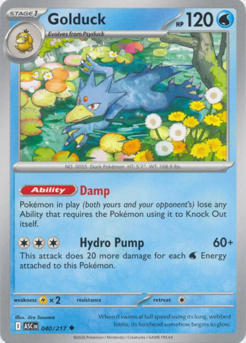 Golduck [Uncommon] #040/217 - Ascended Heroes
