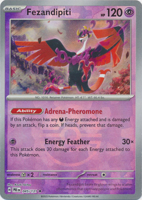 Fezandipiti [Poke Ball] #045/131 - Prismatic Evolutions
