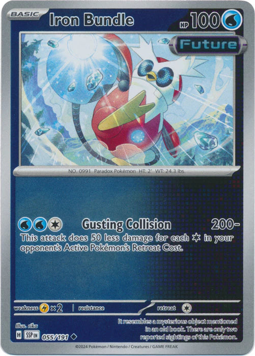 Iron Bundle [Reverse Holo] #055/191 - Surging Sparks