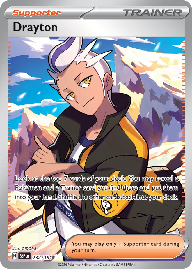 Drayton [Ultra Rare] 232/191 - Surging Sparks