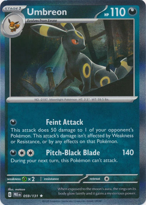 Umbreon [Rare] #059/131 - Prismatic Evolutions