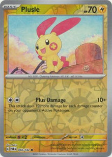 Plusle [Reverse Holo] #060/182 - Paradox Rift
