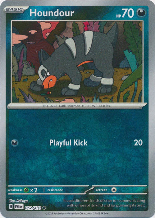 Houndour [Poke Ball] #062/131 - Prismatic Evolutions