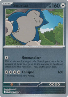 Snorlax [Reverse Holo] #063/088 - Perfect Order