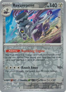 Revavroom [Reverse Holo] #065/091 - Paldean Fates