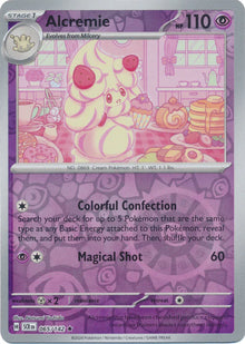 Alcremie [Reverse Holo] #065/142 - Stellar Crown