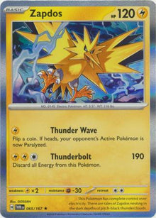 Zapdos [Rare] #065/167 - Twilight Masquerade
