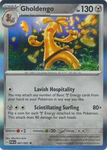 Gholdengo [Holo Rare] #067/091 - Paldean Fates
