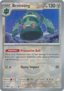 Bronzong [Poke Ball] #067/131 - Prismatic Evolutions